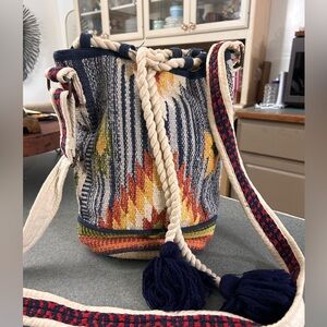 Ruggine bohemian style Crossbody bucket bag Navajo/southwestern/western